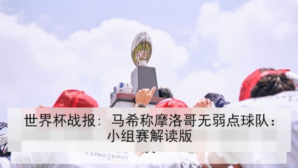 世界杯战报: 马希称摩洛哥无弱点球队：小组赛解读版