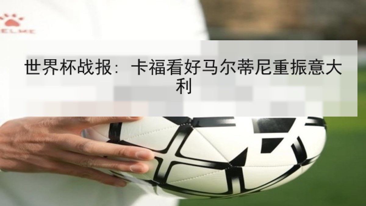 世界杯战报: 卡福看好马尔蒂尼重振意大利